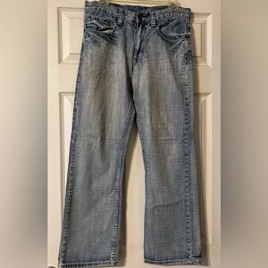 Flypaper Men's Light Blue Relaxed Jeans